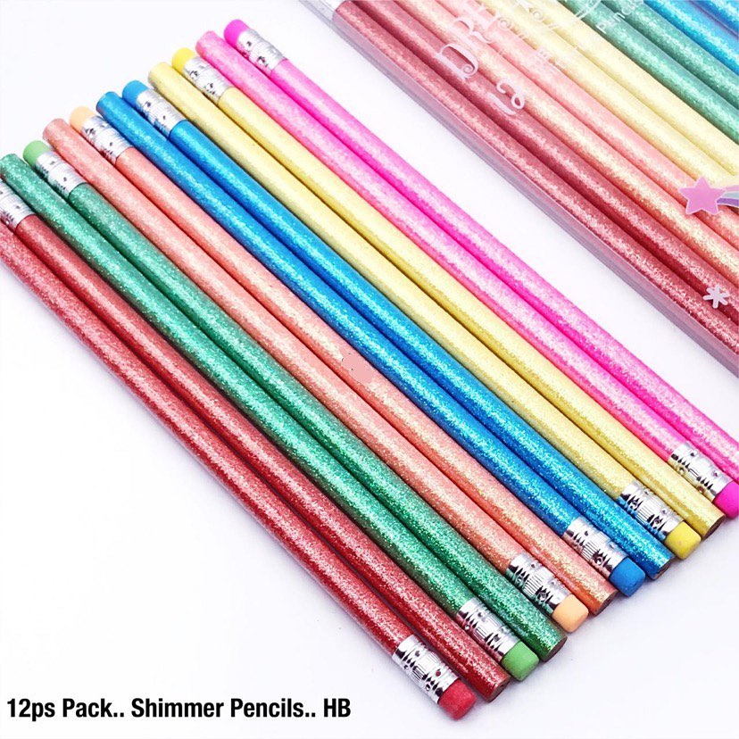 Shimmer/Glitter pencils. - PuppetBox