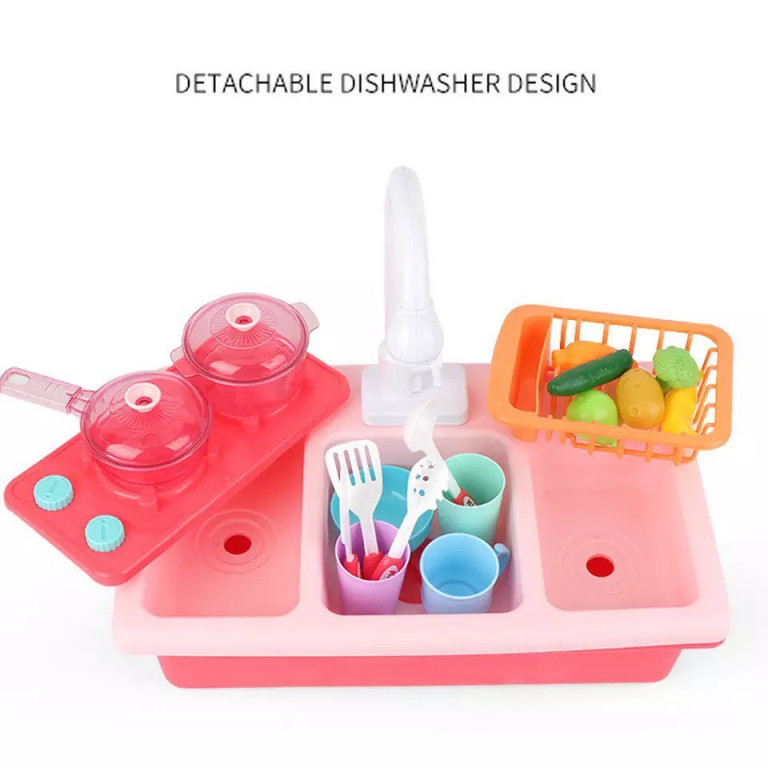 Kitchen Sink Toy: With real faucet. - PuppetBox