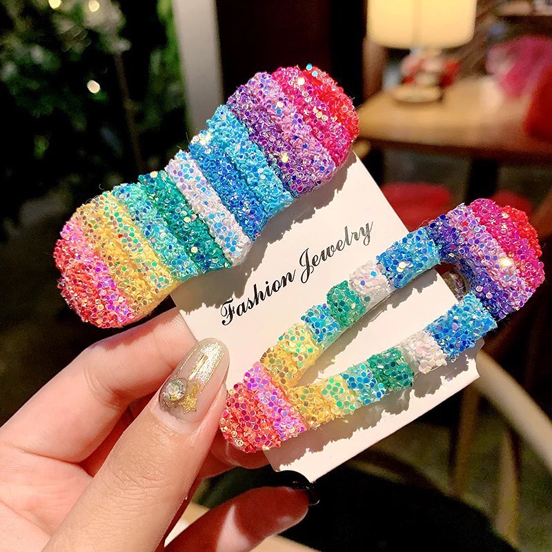 Aurora Pin Hair Barrettes Clips Set - Medium Plastic Dome Styling  Accessories - Decorative Clamps For Half Updo & Ponytail - For Girls Women  with Medium Hair - 18 Colored Pieces Made in Korea
