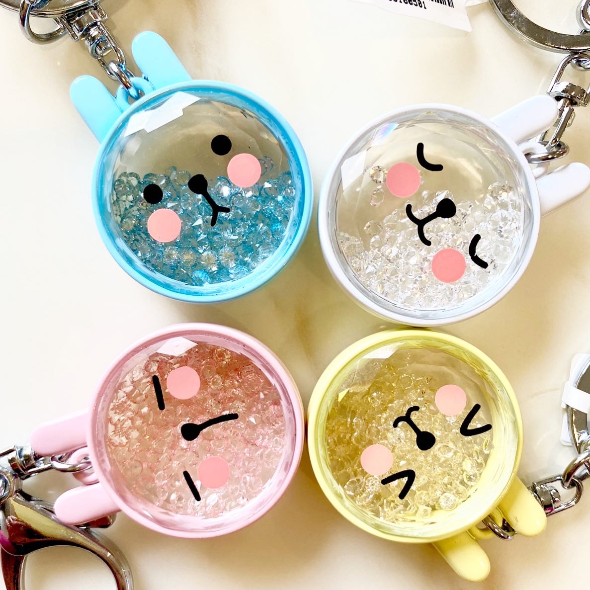 Cute Kawaii Bunny Keychains - PuppetBox
