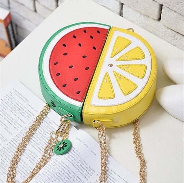 Ludlz Watermelon Orange Fruit Shape Plush Keychain Pendant Coin Pocket  Pouch Purse - Walmart.com