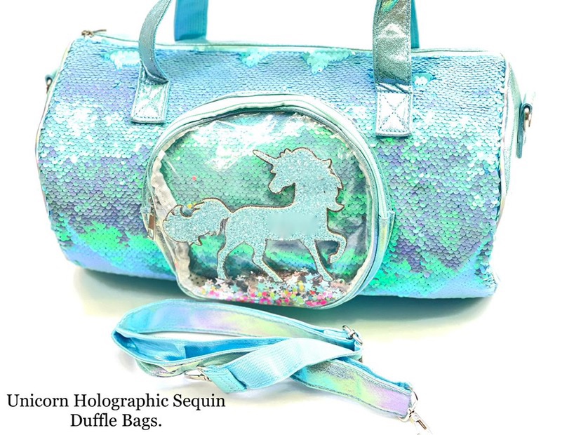 Unicorn Duffle Bag (Dark Blue) – Belachica
