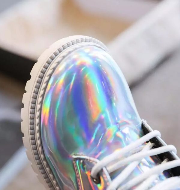 Festy besty holographic boots best sale