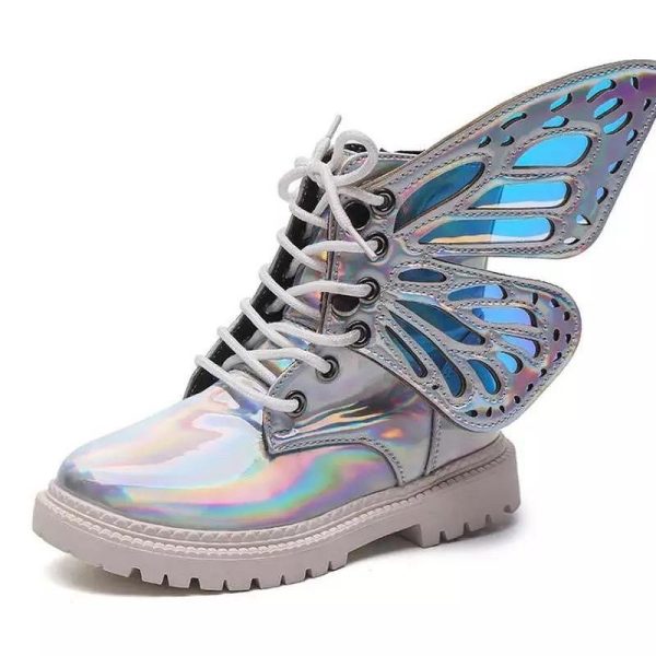 Holographic boots for on sale kids