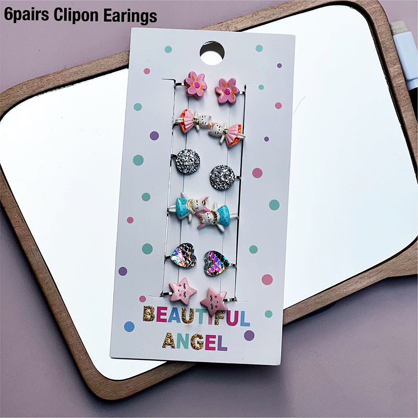 Lily Kids' Clip-On Earring Set - Iridescent | Clip on earrings, Kids  jewelry, Earring set