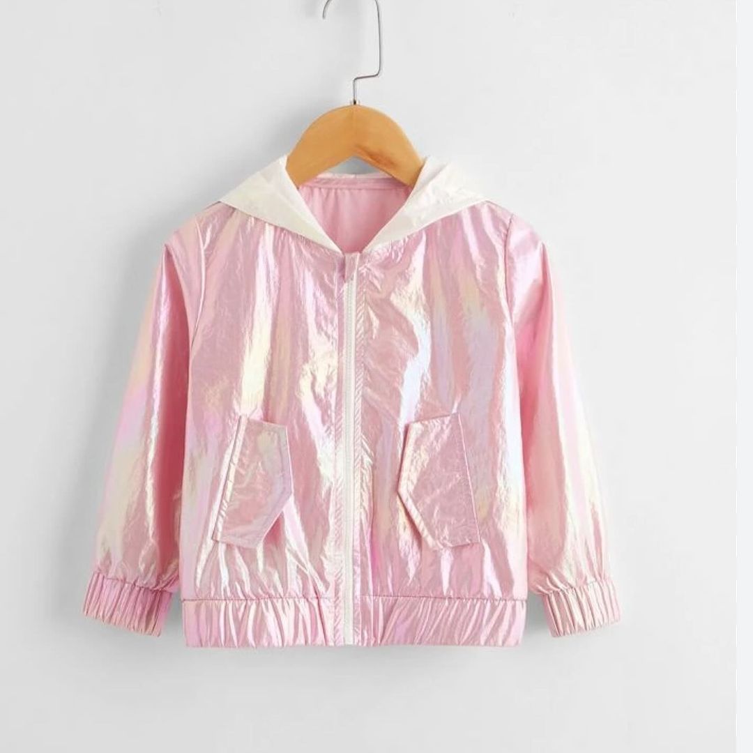 Full Sleeve Polyester Girls Hooded Fluffy Jacket, Size: 26 at Rs 550/piece  in Ludhiana